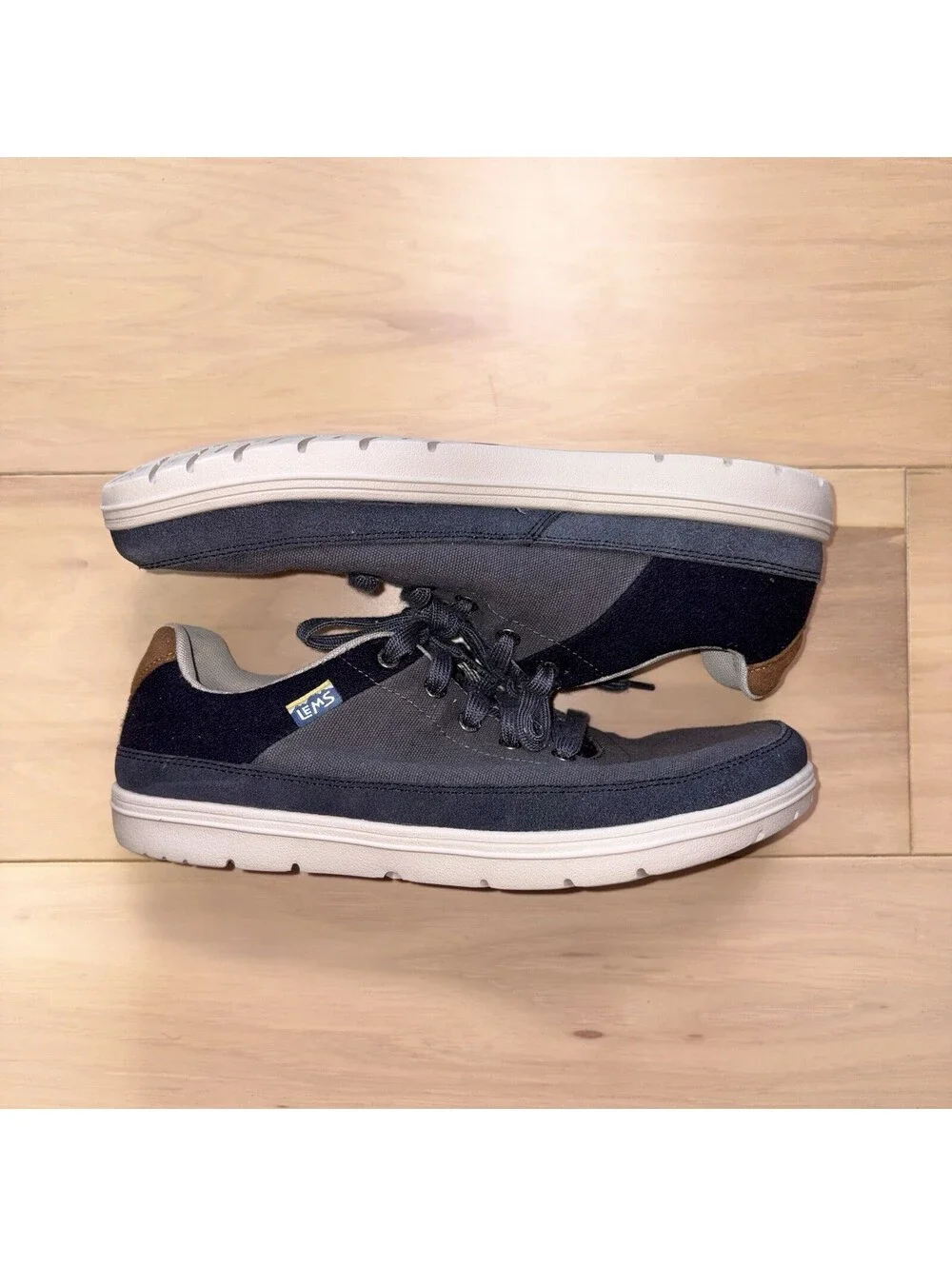 Lems Chillum Varsity Blue Mens 10.5 Womens 12 Minimalist Casual Sneakers